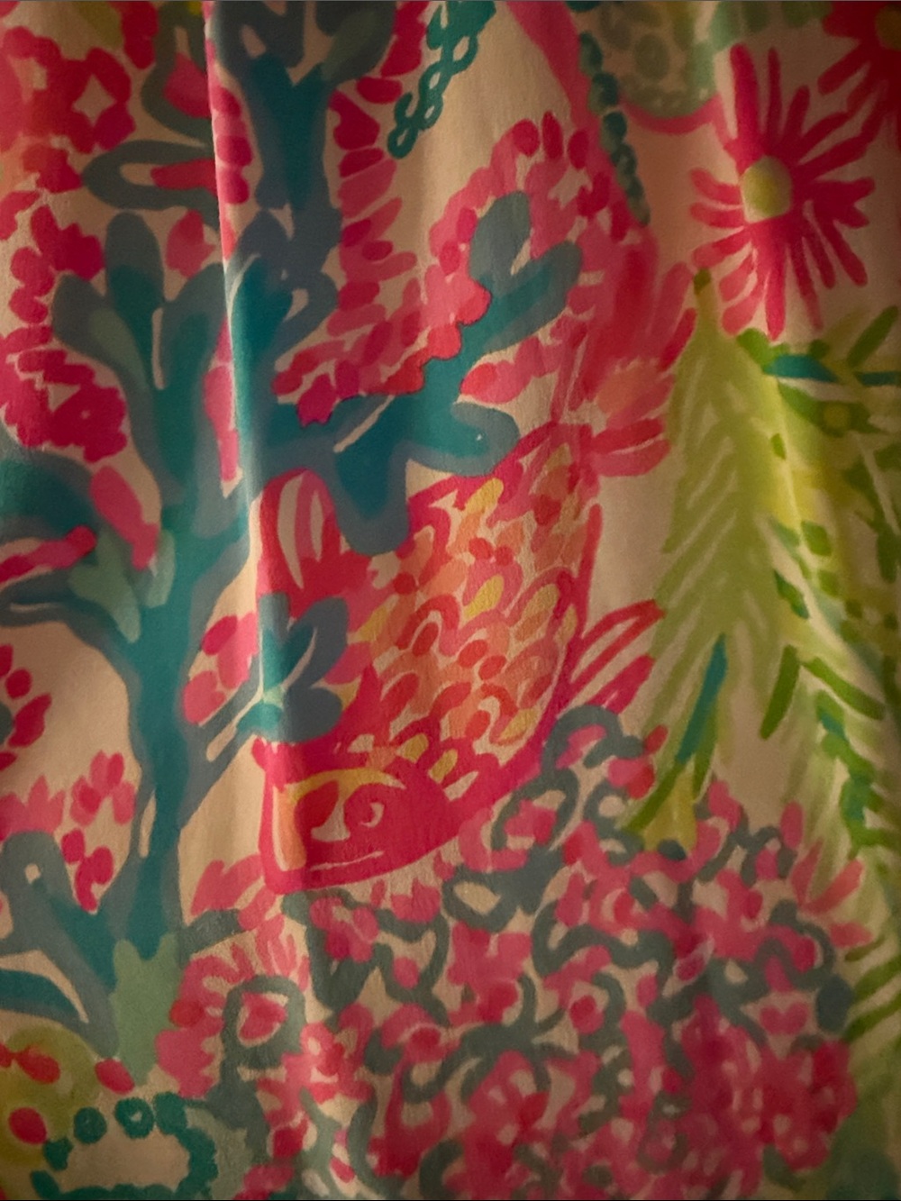 Lilly Pulitzer Elsa Multicolor Floral Peasant Blouse — Pink, Blue, Green, Yellow - Picture 6 of 6